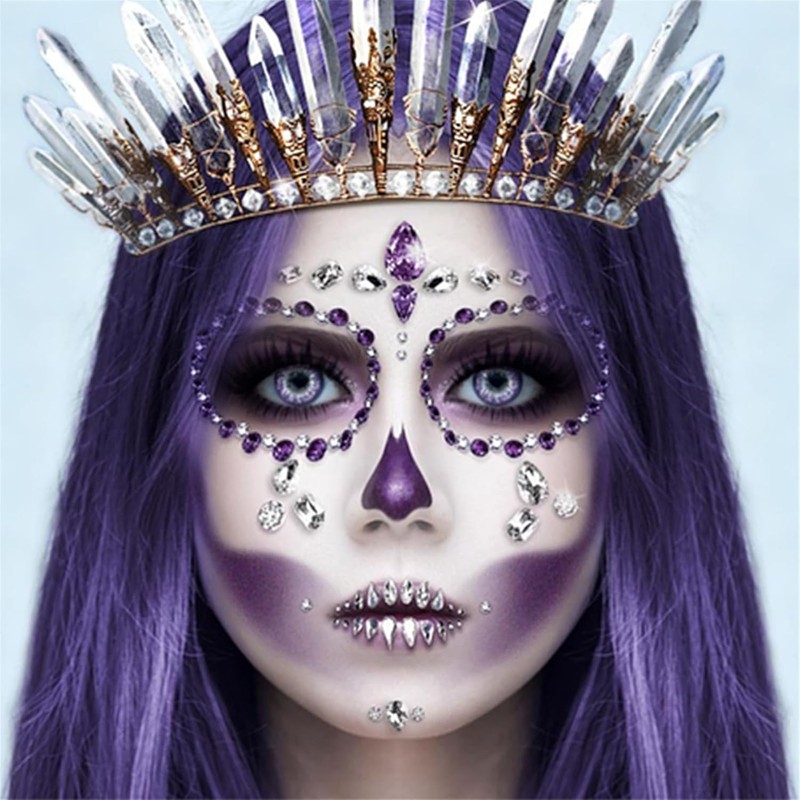 Go Ho 6 Colors Purple Face Body Paint,Cream Water Based
