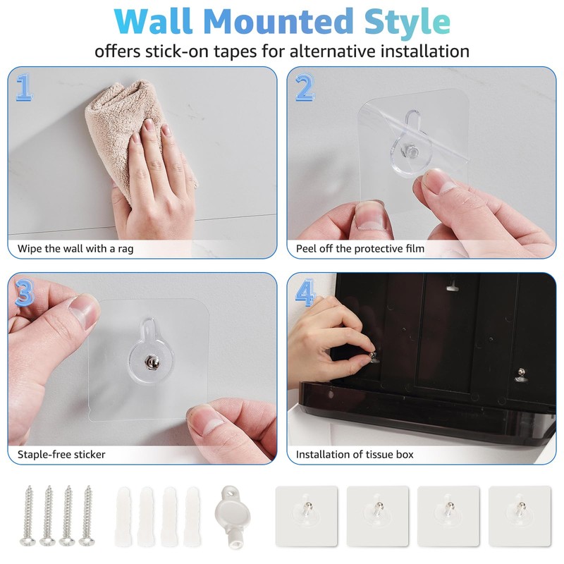 DUTYWORKS Paper Towel Dispenser Wall Mount, Multifold Paper Towel Holder