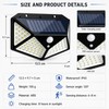 12-Pack Solar Motion Sensor Lights for Outdoor Security – 100-LED