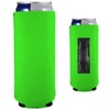 Magnetic Slim Can Coolie (Bright Green, 2)