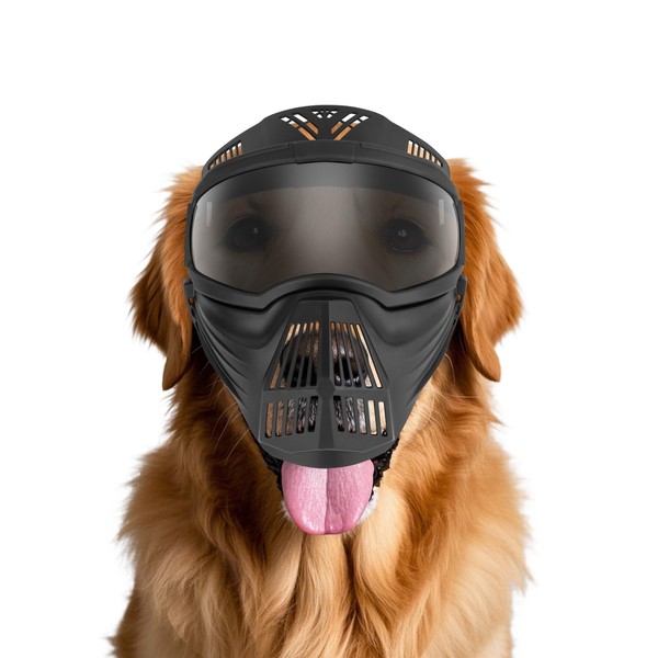 Enjoying Dog Goggles for Medium-Large Breeds, Full Face Protection, Anti-UV