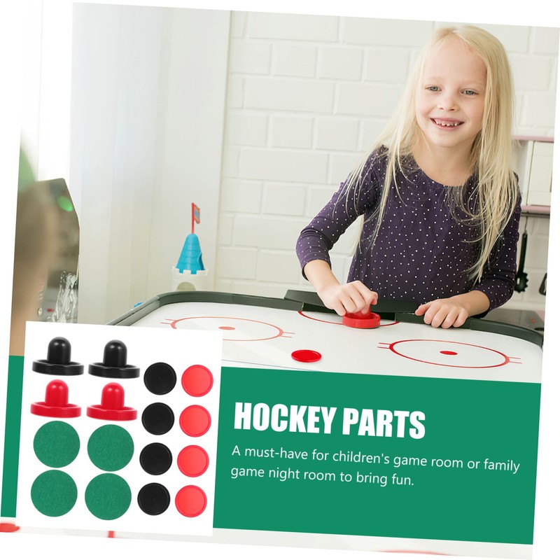 BESPORTBLE 1set Air Hockey Pusher Ergonomic Strikers Pucks for Table