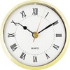 3-1/2" White Roman Clock Insert
