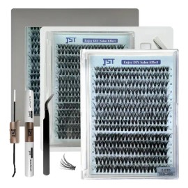 Extensiones De Pestañas 8-16mm 280pcs Naturales Mixtas Jst®