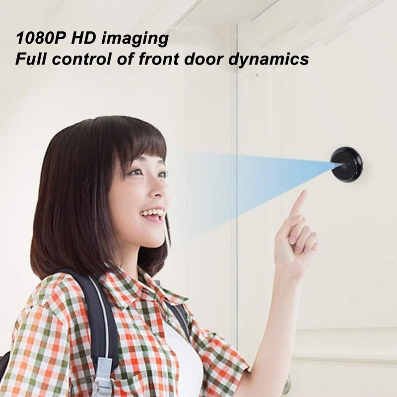 3.97 Inch Smart Door Viewer Motion Detection 1080P Imaging 135