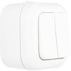 REV Ritter Atlantik 005405 Surface-Mounted Series Switch White