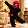 Monster Onesie Pajamas for Cozy Lounging – Thickened Fleece Jumpsuit