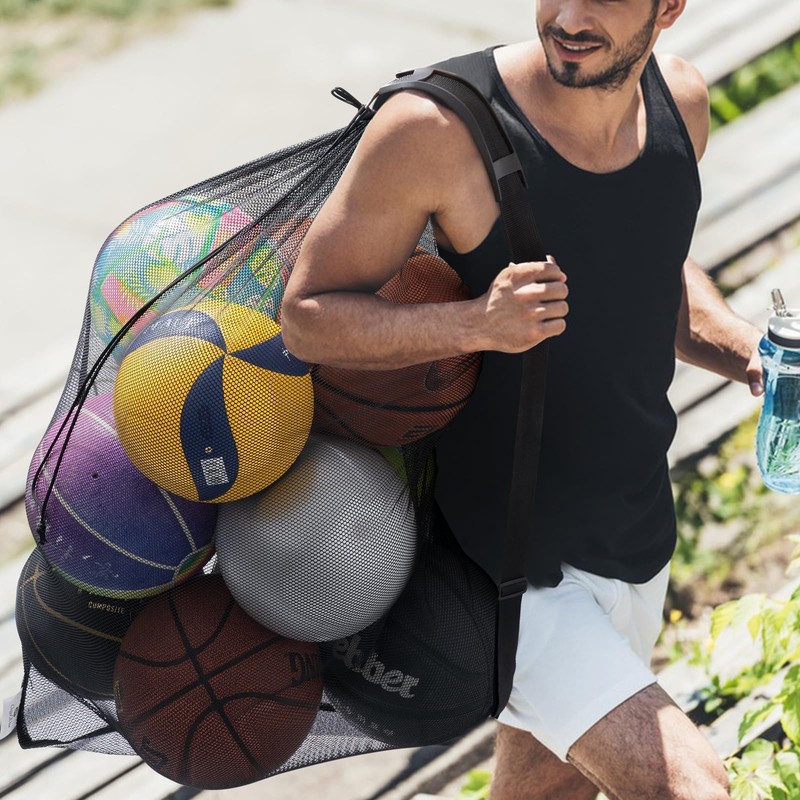 DoGeek Ball net for 10-15 balls, net for sleeping bag,
