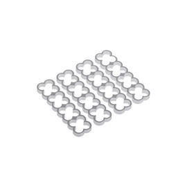 Alphacool 24774 Eiskamm Alu X16-4mm silver - 4 pcs Modding Eiskamm