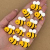 12 Jumbo Icing Bees – Edible Sugar Decorations for Cakes,