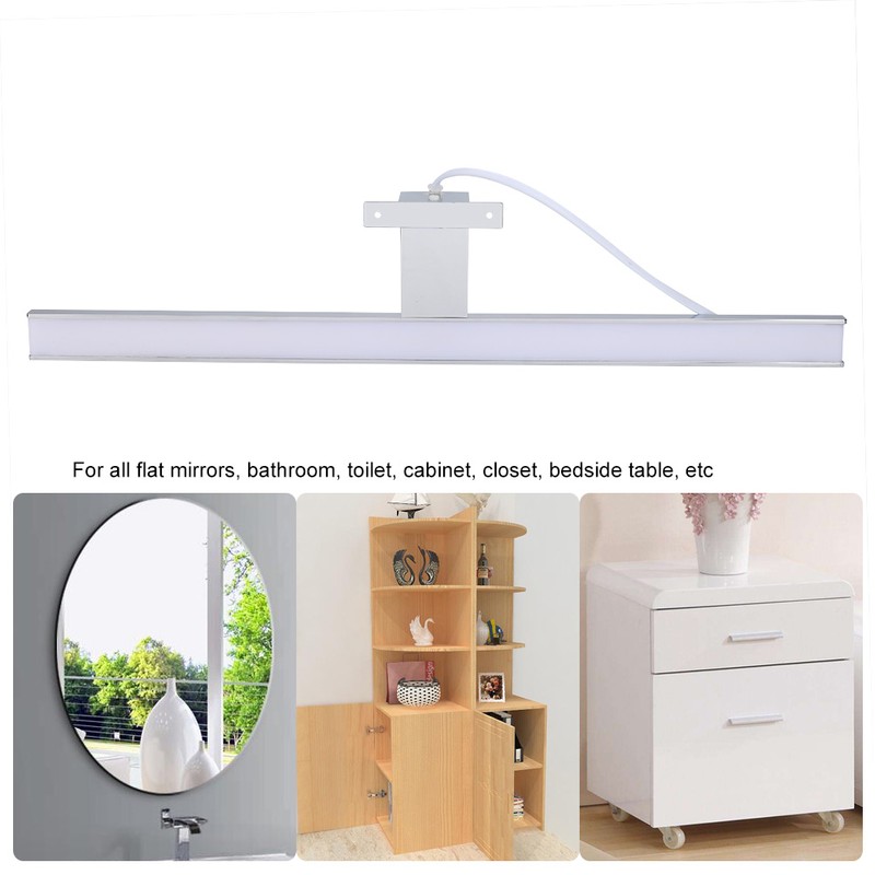LED Warm White Mirror Cabinet Light Waterproof Bathroom Toilet Headlight
