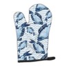 Caroline's Treasures BB7532OVMT Beach Watercolor Fishes Oven Mitt Heat Resistant