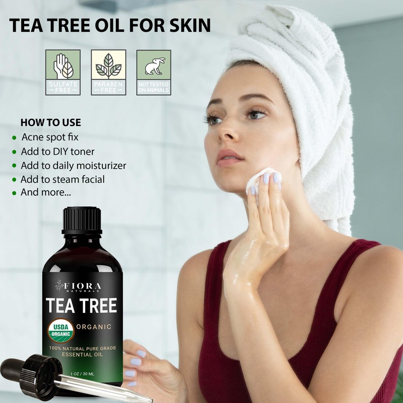 Fiora Naturals Fiora Naturals Tea Tree Oil & Peppermint Oil