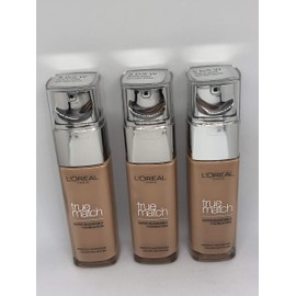 3 x Loreal True Match Foundation Foundation (5.D/5.W Golden Sand)