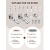 Bifold Door Hardware Repair Kit - 2 Pack Bi-fold Sliding