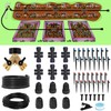233FT Drip Irrigation System Kit with Quick-Connect System,33FT 1/2" Mainline
