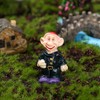 NIWWIN Drunk Garden Gnomes 4 Pieces, Garden Gnome Elf Statue,