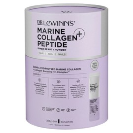 Dr. LeWinn's Marine Collagen Peptide+ Inner Beauty Powder Berry Sachets 6g X 30