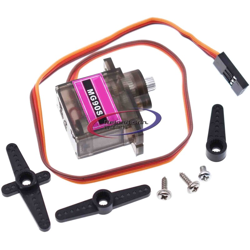 5PCS MG-90S mg90s 9g Servo Motor Micro Metal Gear for