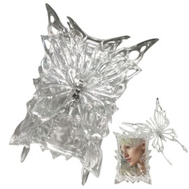 Kpop Photocard Holder Kpop Keychain Photo Card Cases Kpop Photocard Holder Photocard Holder Kpop Transparent Butterfly ID Card Holder for Protection Photocard Holder ID Card Holder