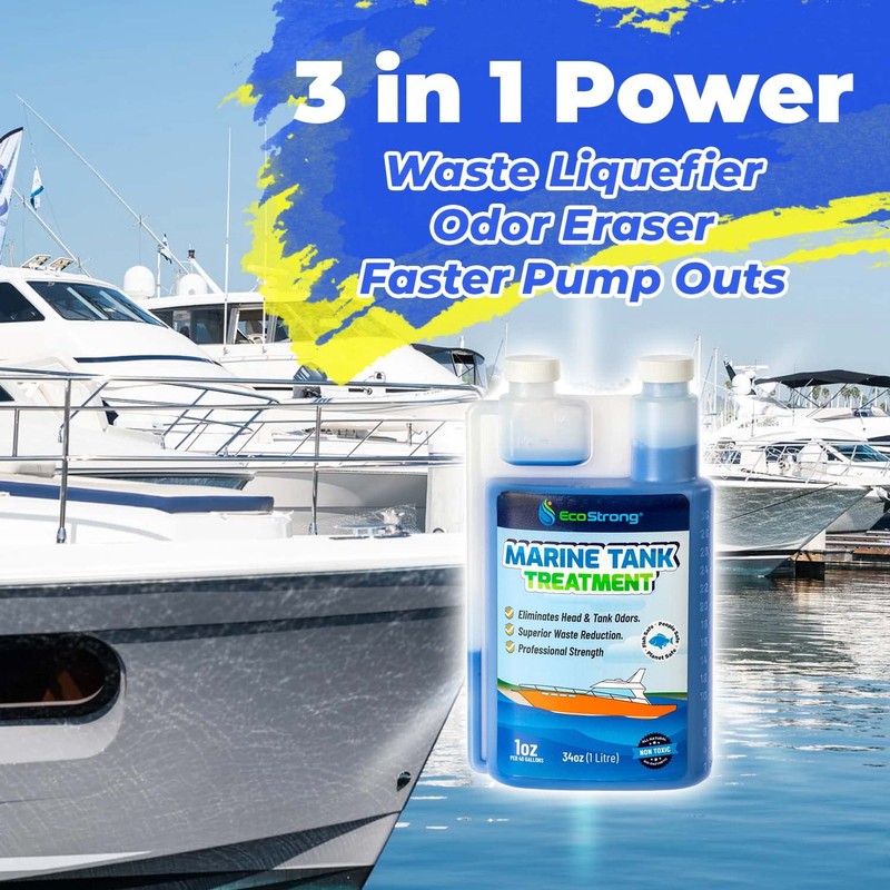 Marine Holding Tank Treatment | Powerful Enzymatic Black Water Digesting