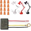 Youmile 4 pcs 3-Way Touch Dimmer Switch Desk Lamp Sensor