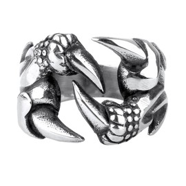 FOMIYES 1pc Dragon Claw Open Ring Fashion Accessory for Men Unique Finger Decor for Festivals Parties and Daily Wear Eye Catching Design present for