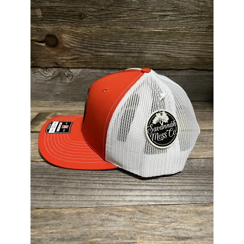 Richardson Clemson Leather Patch Hat