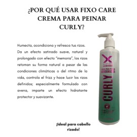 Crema Para Peinar Curly Para Rizos Satinados Xiomara 250g                                                                                             