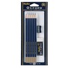 Helix Oxford X10 HB Pencils with Plastic Sharpener and Eraser