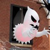 Gazaar Inflatable Ghost LED Flying Ghost Window Hallowmas Yard Decoration