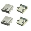 CTHTBZ 2PCS Silver Replacement Internal SYNC Power Charge Jack Socket