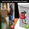 Single-phase on/off switch, 250 V, emergency stop switch, safety switch