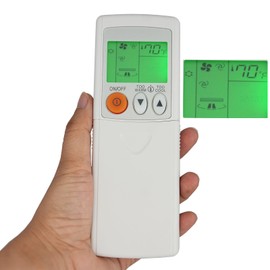 Replacement Remote Control for Mitsubishi Electric Air Conditioner MSZ-GE06NA-8 MSZ-GE09NA-8 MSZ-GE12NA-8 MSZ-GE15NA-8 MSZ-GE18NA-8 MSY-GE09NA-8 MSY-GE12NA-8 MSY-GE15NA-8 MSY-GE18NA-8