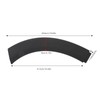Wheel Mudguard Arch Cover Scratch Resistant Sporty Front Hood Wheel