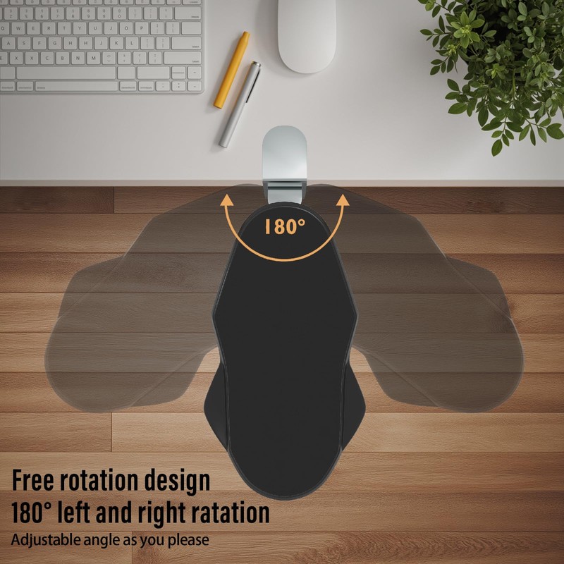 VibeNest Ergonomic Arm/Elbow Rest for Desk - Foldable Rotatable Elbow