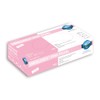 Pink Pearl Nitrile Disposable Gloves, Powder-Free, Size S (Pack of