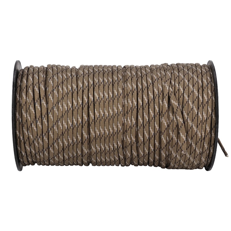 100m Outdoor Rock Parachute Safety Rope Survival Cord for Rescue