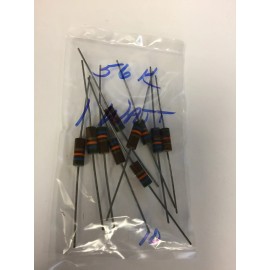 56K 1 WATT CARBON COMPOSITION RESISTORS 10 PCS NOS
