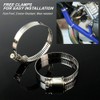 G-PLUS Silicone Radiator Coolant Hose Pipe Kit Clamps Compatible With