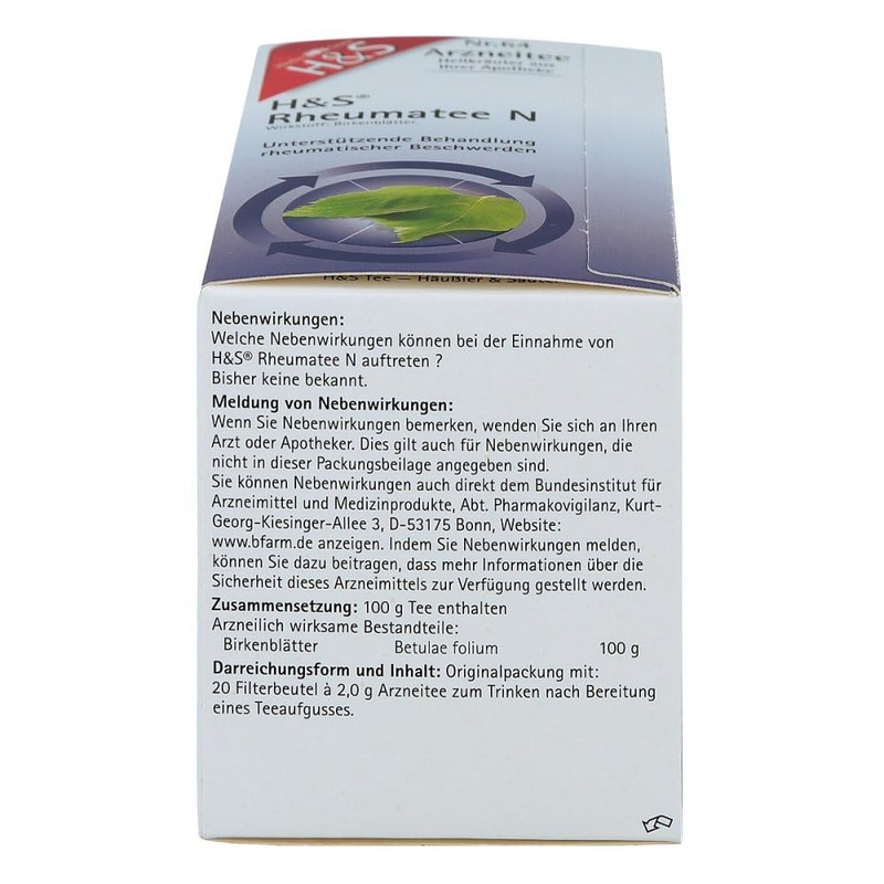 H&S Rheumatoid N 20 x 2.0 g