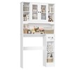 FACBOTALL Over The Toilet Storage Cabinet, Over Toilet Bathroom Organizer