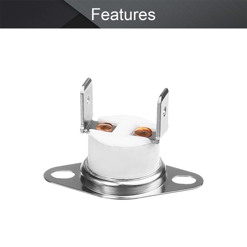 Fielect - 2 termostato KSD301 de 150 °C/330 °F, normalmente