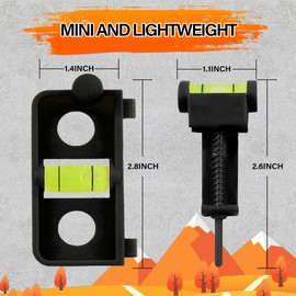 Compound Bow Level Kit Balance Ruler Composite Pulley Adjustment D Ring Position Vertical Horizontal Archery Arrow Leveling Bubble