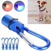 Pet ClipOn LED Light with Carabiner Flash Dog Necklace Pendant