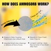 AMMOSORB Natural Ammonia Smell Eliminator Deodorizing Granules: 50 lb.