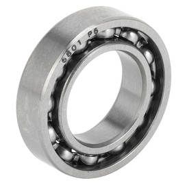 ACROPIX 6801 Deep Groove Ball Bearings P6 12x21x5mm Lubricated Bearings Open Type Silver Tone Scooter Skateboard Wheel