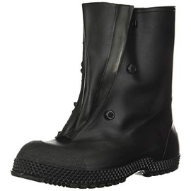 Servus SuperFit 12" PVC Dual-Compound Men's Overboots, Black (11001-Bagged)