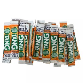 TANG Zero Sugar SINGLES TO GO Drink Mix Orange Tang 24 Packets No Box