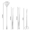 Ohtomber Aquascape Tools Aquarium Kit - 4PCS Terrarium Supplies Include